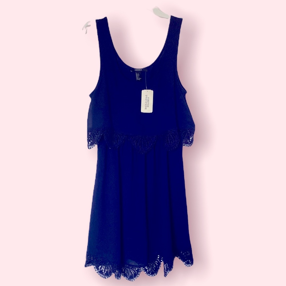 Navy Blue Dress